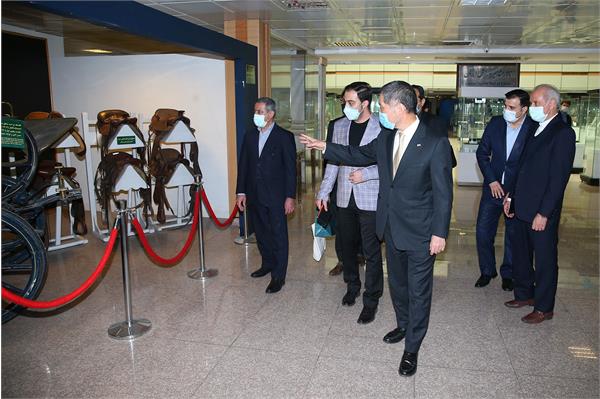 بازدید سفیر ژاپن از موزه ملی ورزش، المپیک و پارالمپیک 17