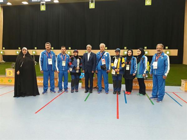 چهارمین دوره بازیهای همبستگی کشورهای اسلامی ؛امام قلی نژاد،  اولین مدال آور طلای ایران در باکو/ ۲ مدال برای کشورمان در تفنگ بادی بانوان