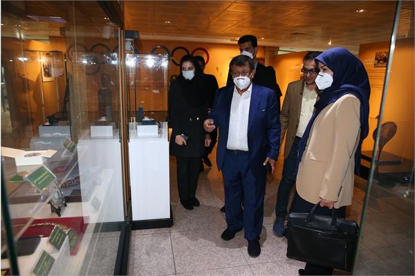 دیدار ریاست کمیته ملی المپیک با نایب رییس فدراسیون جهانی هندبال 16