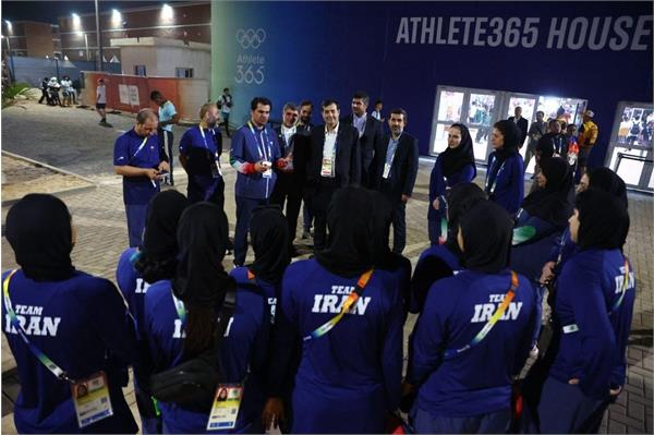 المپیک جوانان_داکار 2026؛بازدید وزیر ورزش از دهکده المپیک جوانان و دیدار با اعضای کاروان ایران