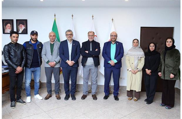 Iranian Delegation to Winter Olympics Meets NOC President & Sec-Gen