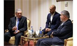 دیدار نایب رییس فدراسیون جهانی شمشیربازی با ریاست کمیته ملی المپیک 1