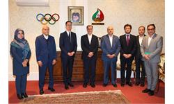 دیدار ریاست کمیته ملی المپیک با سفیر فرانسه در ایران 7