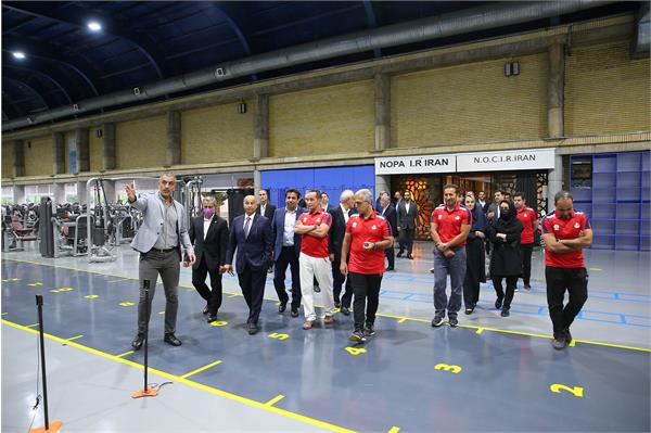 دیدارهای مقامات ارشد شورای المپیک آسیا در ایران 98