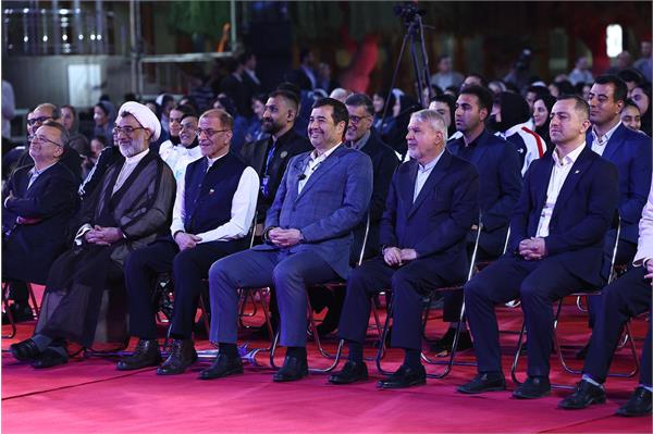 آیین بدرقه کاروان های اعزامی به بازی های آسیایی جوانان بحرین و کشورهای اسلامی ریاض 32