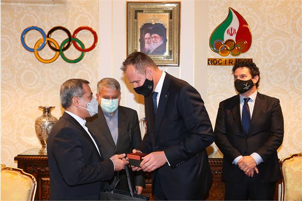 دیدار های ریاست کمیته المپیک مجارستان در ایران 28