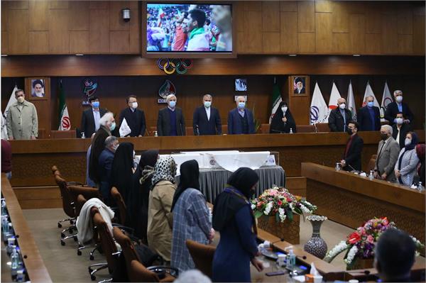 مراسم رونمایی از دستاوردهای حاصل از طرح های تاریخ شفاهی ورزش ایران