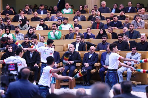 آیین تجلیل از قهرمانان المپیک و پارالمپیک پاریس 27