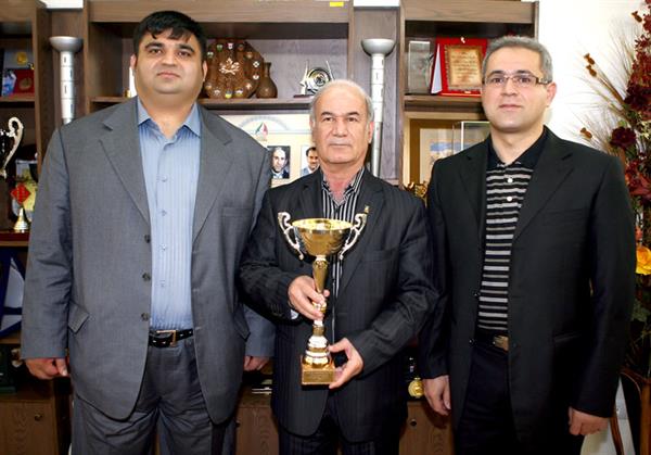 دیدار کادر فنی تیم ملی وزنه برداری با افشارزاده