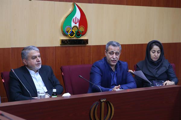 جلسه تودیع و معارفه حوزه ریاست کمیته ملی المپیک 11