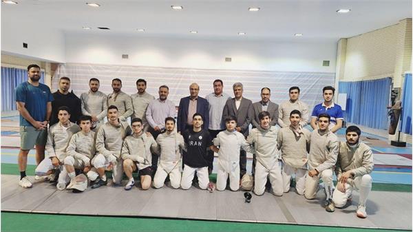 NOC Sec-Gen Pays Visit to Fencing National Camp