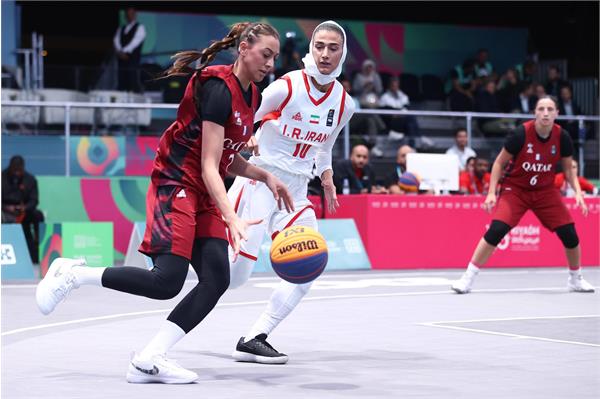 بازی های کشورهای اسلامی ریاض؛ قطر هم مقابل بانوان بسکتبالیست‌ ایران حرفی برای گفتن نداشت