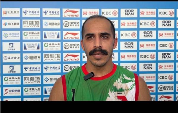 بازی های آسیایی ساحلی سانیا؛ نظری: هدف ما کسب مدال طلا برای شادی مردم ایران است