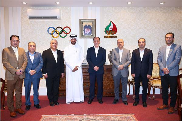 دیدار روسای کمیته ملی المپیک با رییس فدراسیون جهانی بولینگ و بیلیارد 7