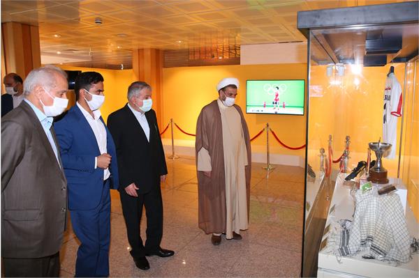 بازدید رییس سازمان بازرسی کل کشور از موزه ملی ورزش،المپیک و پارالمپیک 6