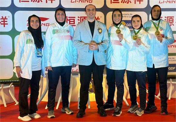 شب درخشان کاروان ایران در برازیلیا؛ووشو قهرمانی جهان؛ ۴ طلا برای بانوان شایسته ایران و ۳ فینالیست در ساندا مردان