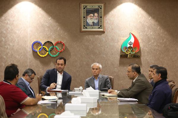 جلسه کادر سرپرستی المپیک توکیو با فدراسیون های کاراته و تیروکمان 12