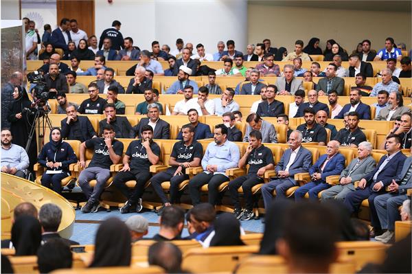 مراسم بدرقه کاروان ورزشی اعزامی به بازی های آسیایی و تقدیر از قهرمانان کشور 28