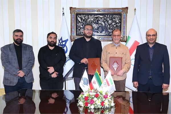 امضای تفاهم نامه همکاری با حوزه هنری انقلاب اسلامی 3