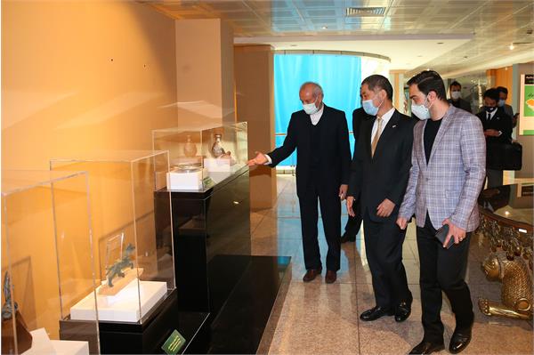 بازدید سفیر ژاپن از موزه ملی ورزش، المپیک و پارالمپیک 2