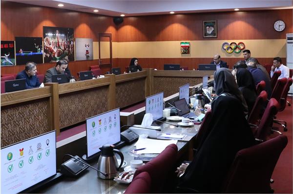 جلسات کادر سرپرستی بازی های آسیایی جوانان بحرین با فدراسیون های اعزامی 97