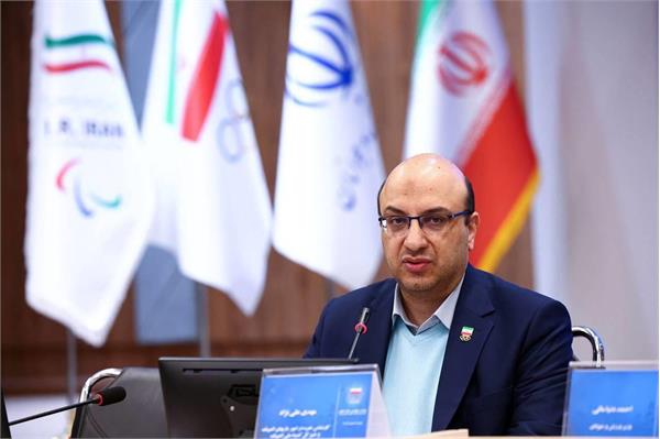 دکتر مهدی علی‌نژاد دبیرکل کمیته ملی المپیک به پویش ملی «جان‌فدا» پیوست