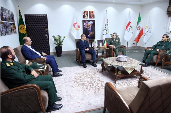 عقد تفاهمنامه همکاری کمیته ملی المپیک واداره ورزش و آمادگی جسمانی نیروهای مسلح 12