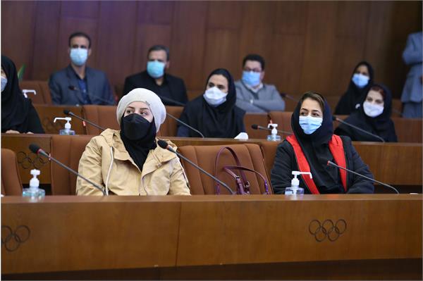نشست صمیمی ریاست کمیته المپیک با پرسنل کمیته 3