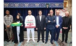 مراسم اعطا پرچم و بدرقه پرچمداران اعزامی به بازیهای آسیایی آیچی ناگویا 5
