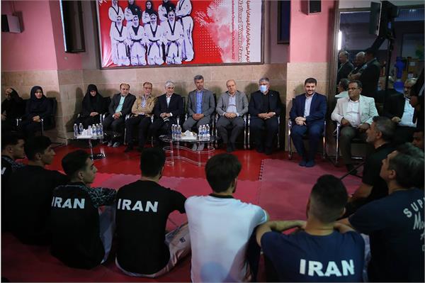 بازدید مسولان ورزش کشور از اردو تیم ملی تکواندو 4