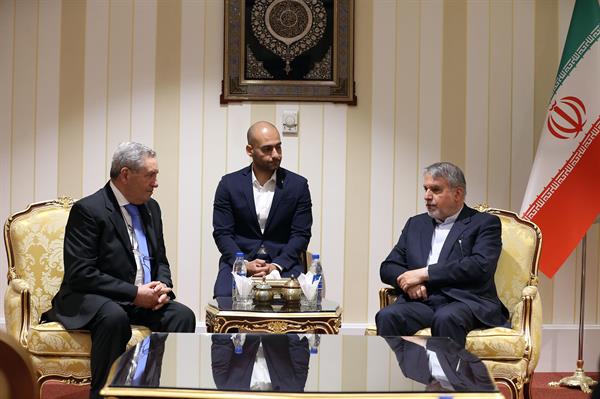 دیدار نایب رییس فدراسیون جهانی شمشیربازی با ریاست کمیته ملی المپیک 12