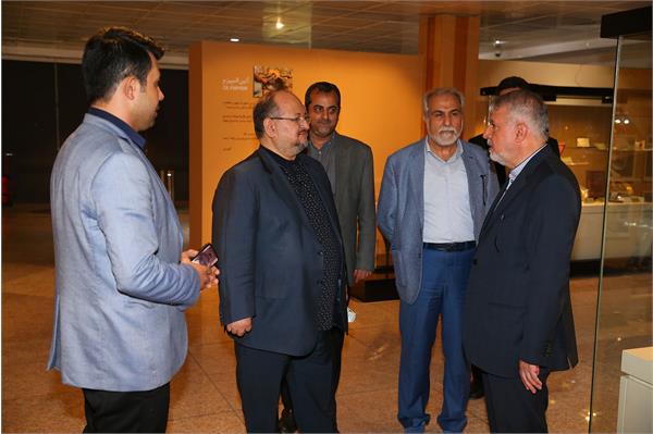 بازدید آقای شریعتمداری از موزه ملی ورزش، المپیک و پارالمپیک 4