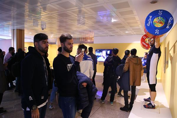 بازدید دانشجویان دانشگاه علامه طباطبایی از موزه المپیک 7