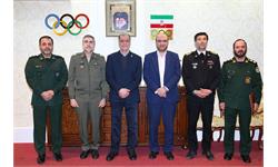 عقد تفاهمنامه همکاری کمیته ملی المپیک واداره ورزش و آمادگی جسمانی نیروهای مسلح 2