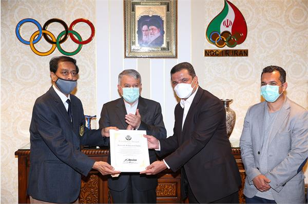 دیدار با رییس کنفدراسیون سپک تاکرا آسیا 10