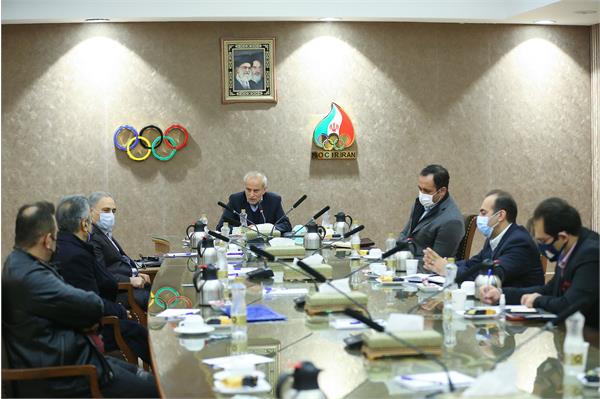نشست کادر سرپرستی المپیک توکیو با فدراسیونهای کاراته، دوومیدانی و شمشیربازی 5