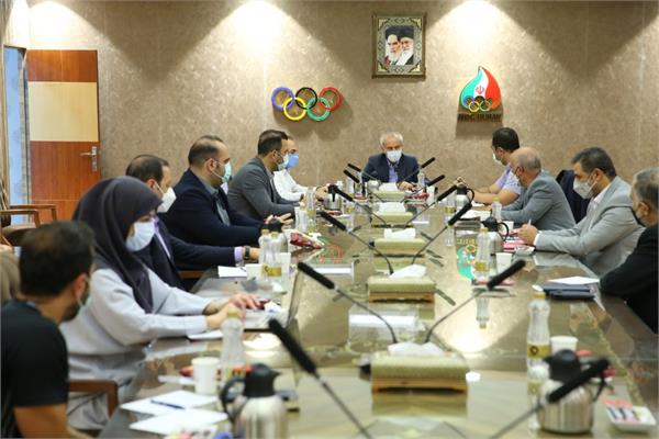 جهت بررسی فعالیتهای انجام شده توسط اعضا؛ نشست کادر سرپرستی بازیهای المپیک توکیو برگزار شدi