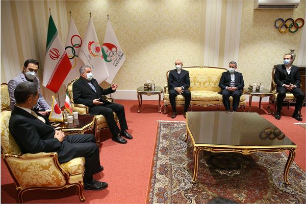 دیدار ریاست کمیته ملی المپیک با سفیر ژاپن در ایران 9