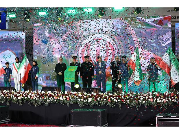 برگزاری مراسم بدرقه کاروان اعزامی به بازیهای آسیایی آیچی_ناگویا