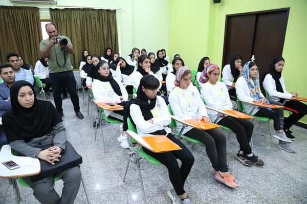 مراسم افتتاحیه بورسیه ورزشی امیدها و ستاره های المپیک ویژه دختران 22