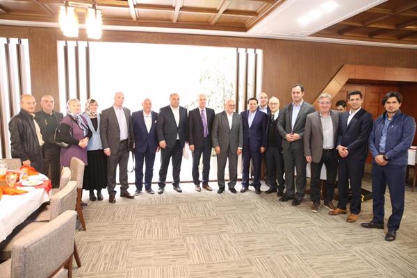 بازدید رئیس کمیته ملی المپیک کرواسی از مرکز ملی فوتبال ایران
