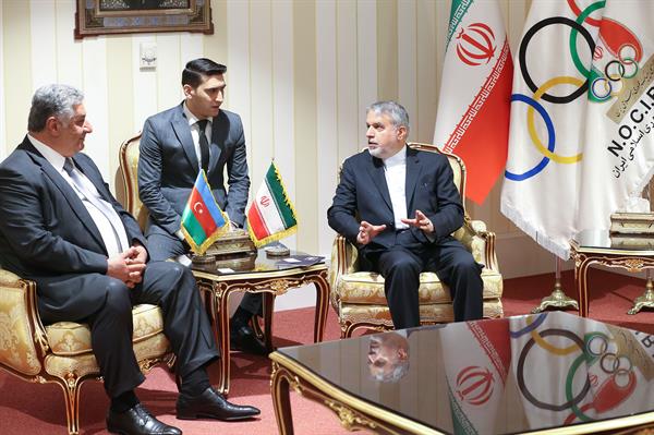 دیدار مسئولین کمیته ملی المپیک با وزیر ورزش آذربایجان 22