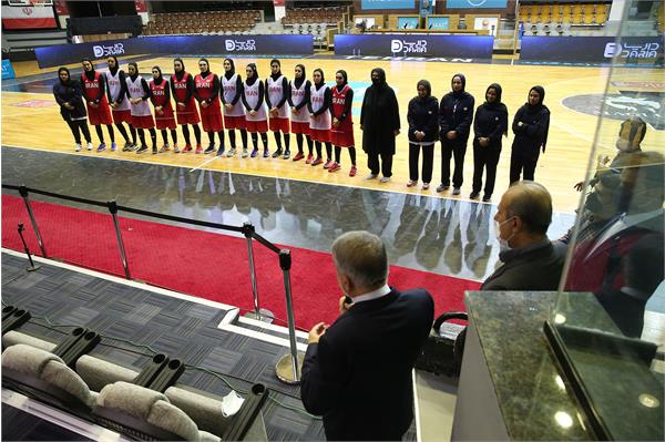 بازدید مسوولان کمیته المپیک از اردو تیم ملی بسکتبال زنان 16