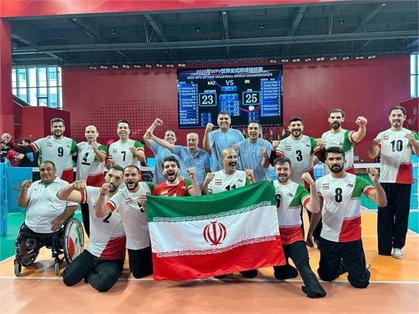کمیته ملی المپیک کسب سهمیه بازیهای پارالمپیک ۲۰۲۸ لس انجلس در والیبال نشسته مردان را تبریک گفت