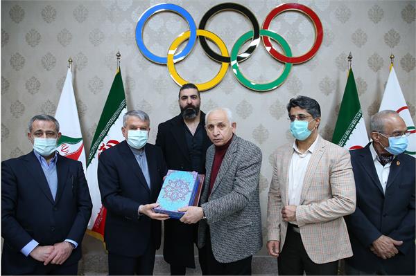تقدیر ریاست کمیته ملی المپیک از پیشکسوتان بوکس 29