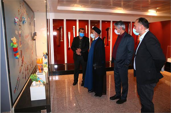 بازدید مدیرکل تربیت بدنی زندان های کشور از موزه ملی ورزش، المپیک و پارالمپیک 1