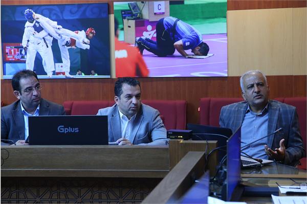 جلسات کادر سرپرستی بازی های آسیایی داخل سالن با فدراسیون ها 22