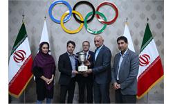 مراسم اهدا کاپ افتخارآفرینان ورزش راگبی و بازدید از موزه ملی ورزش،المپیک و پارالمپیک 29