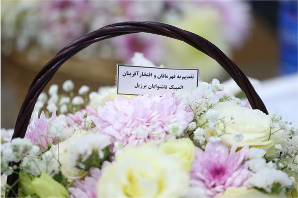 تجلیل از افتخارآفرینان کاروان اعزامی به بازی های المپیک ناشنوایان برزیل 40