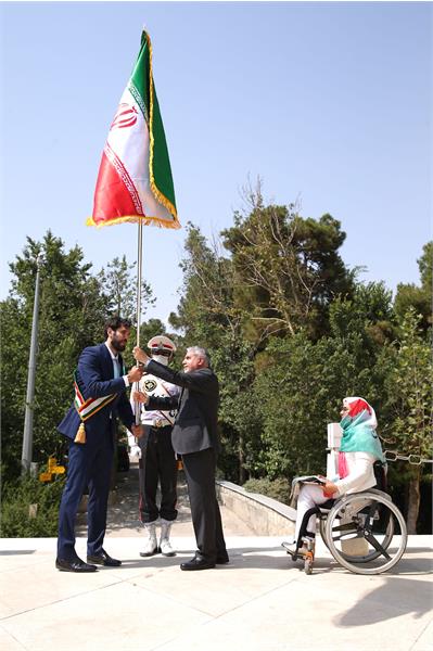 مراسم تحویل پرچم و قرائت سوگندنامه المپیک توکیو 5